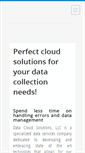 Mobile Screenshot of datacloudsolutions.net