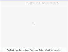 Tablet Screenshot of datacloudsolutions.net